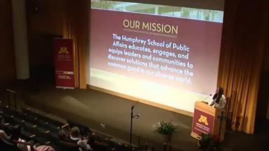 Dean Nisha Botchwey delivers her 2023 State of the School address
